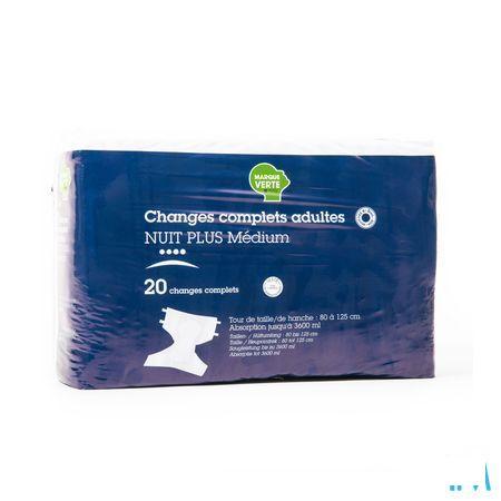 Marque V Luier Volwassen Nacht Sup + Medium T2 14 S14mv 