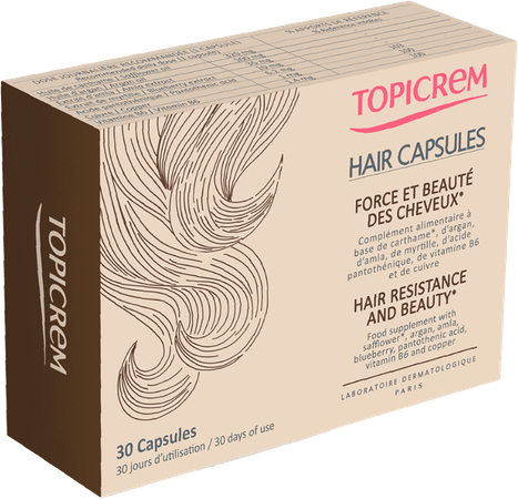 Topicrem Karite Cheveux Caps 30
