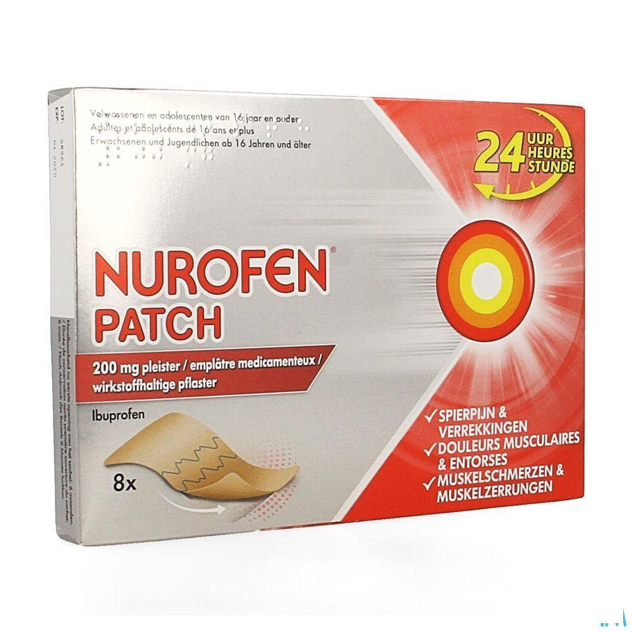 Nurofen Patch 200 mg Pleister 8