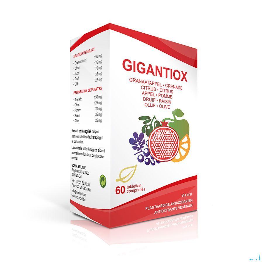 Soria Gigantiox 60 Comprimes  -  Soria Bel