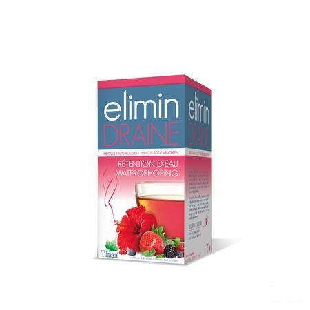 Elimin Draine Rode Vruchten Tea-bags 20  -  Tilman