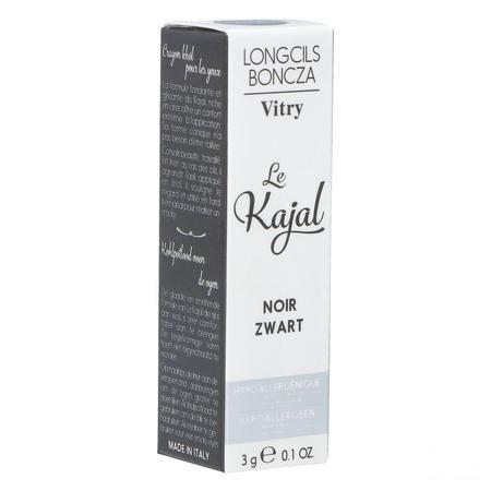 Longcils Boncza Le Kajal Oogpotlood Zwart  -  Vitry