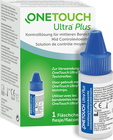 Onetouch Ultra Plus Controlevloeistof  -  Lifescan