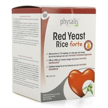 Physalis Red Yeast Rice Forte Capsule 60  -  Keypharm