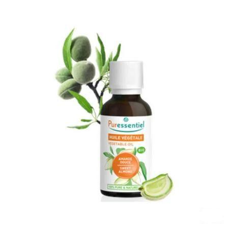 Puressentiel Plant. Olie Bio Zoete Amandel 30 ml  -  Puressentiel
