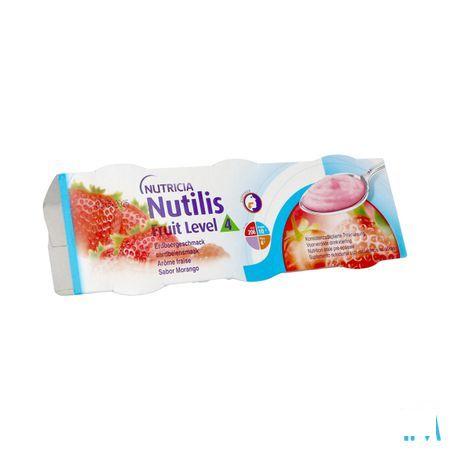 Nutilis Fruit Stage 3 Aardbei 3x150 gr  -  Nutricia