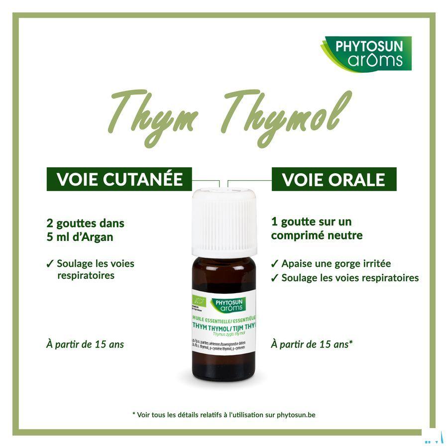 Phytosun Tijm Thymol Fr-bio-01 10 ml