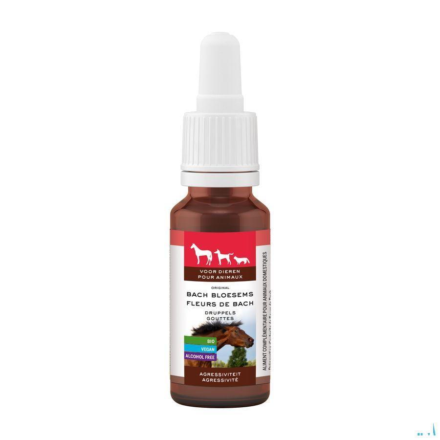 Bachbloesem Dieren Agressiviteit Druppels 20 ml  -  Eureka Pharma
