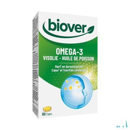 Biover Omega 3 Huile Poisson Caps 60  -  Perrigo