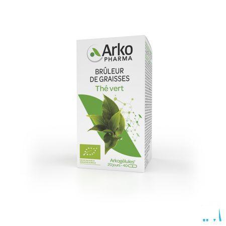 Arkocaps Groene Thee Bio Capsule 40  -  Arkopharma