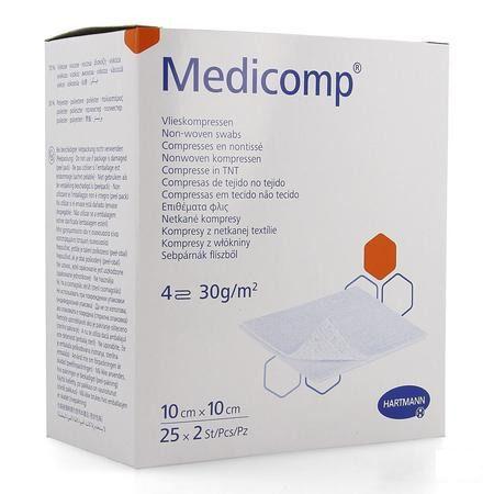 Medicomp Kompres Steriel 4L 10X10Cm 30G 25X2  -  Hartmann