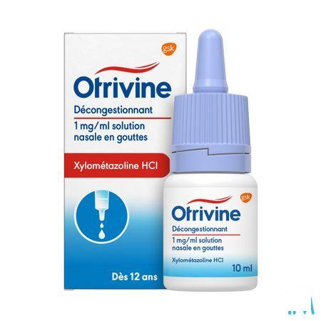 Otrivine Hydrat 1 0/00 Gouttes 10 ml