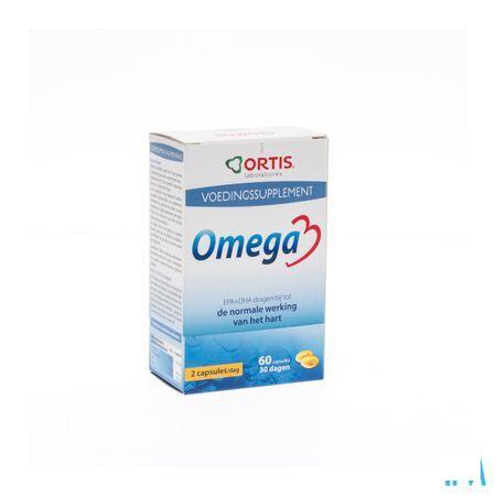 Ortis Omega 3 Blister Capsule 4x15  -  Ortis