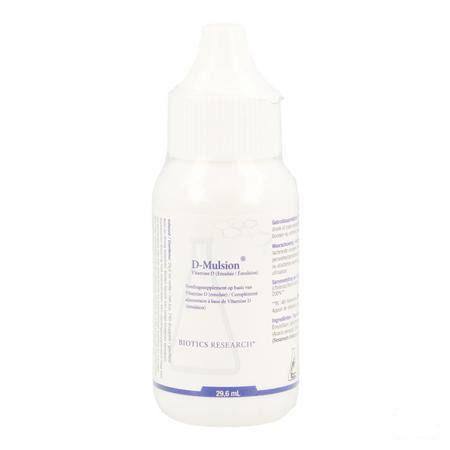 Biotics D-Mulsion (Vitamine D) 29.6 ml  -  Energetica Natura