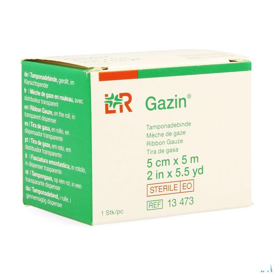 Gazin Meche Gaze Sterile 5Cmx5M  -  Lohmann & Rauscher