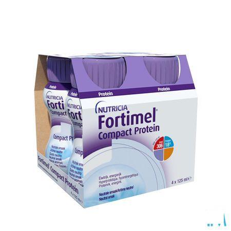 Fortimel Compact Protein Neutraal 4x125 ml  -  Nutricia