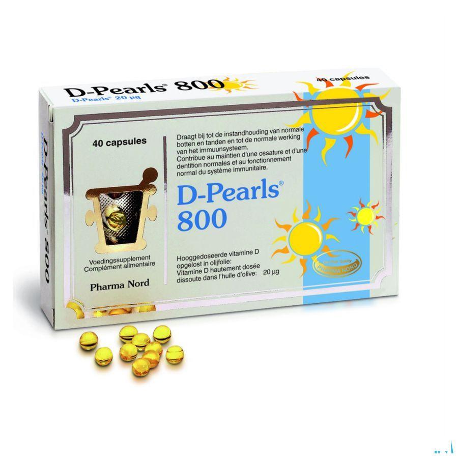 D-pearls 800 Capsule 40  -  Pharma Nord