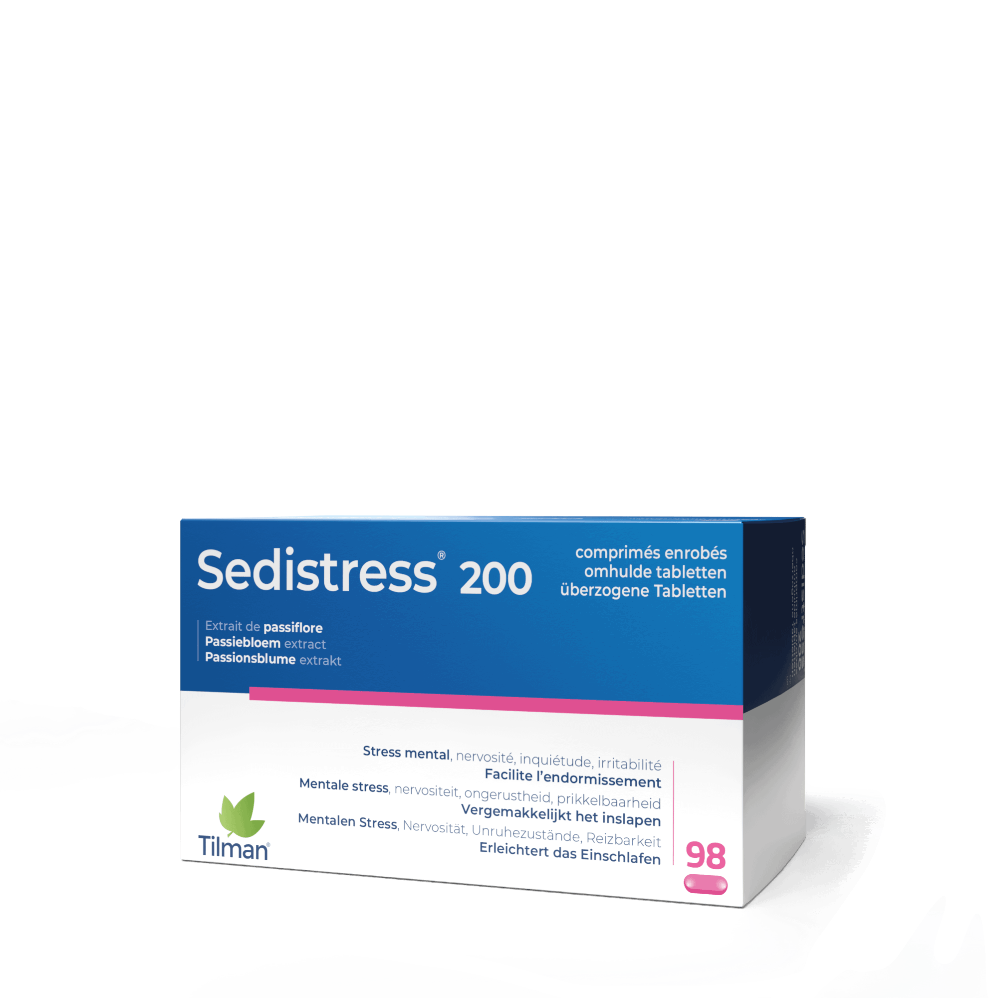 Sedistress 200 Comprimes Enrobe 98  -  Tilman