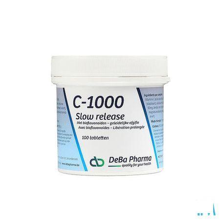 C-1000 Slow Release Plus Bioflavon. Tabletten 100  -  Deba Pharma