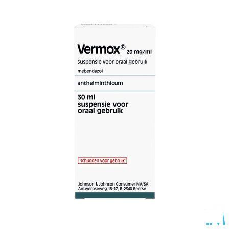 Vermox Suspensie 30 ml 2%