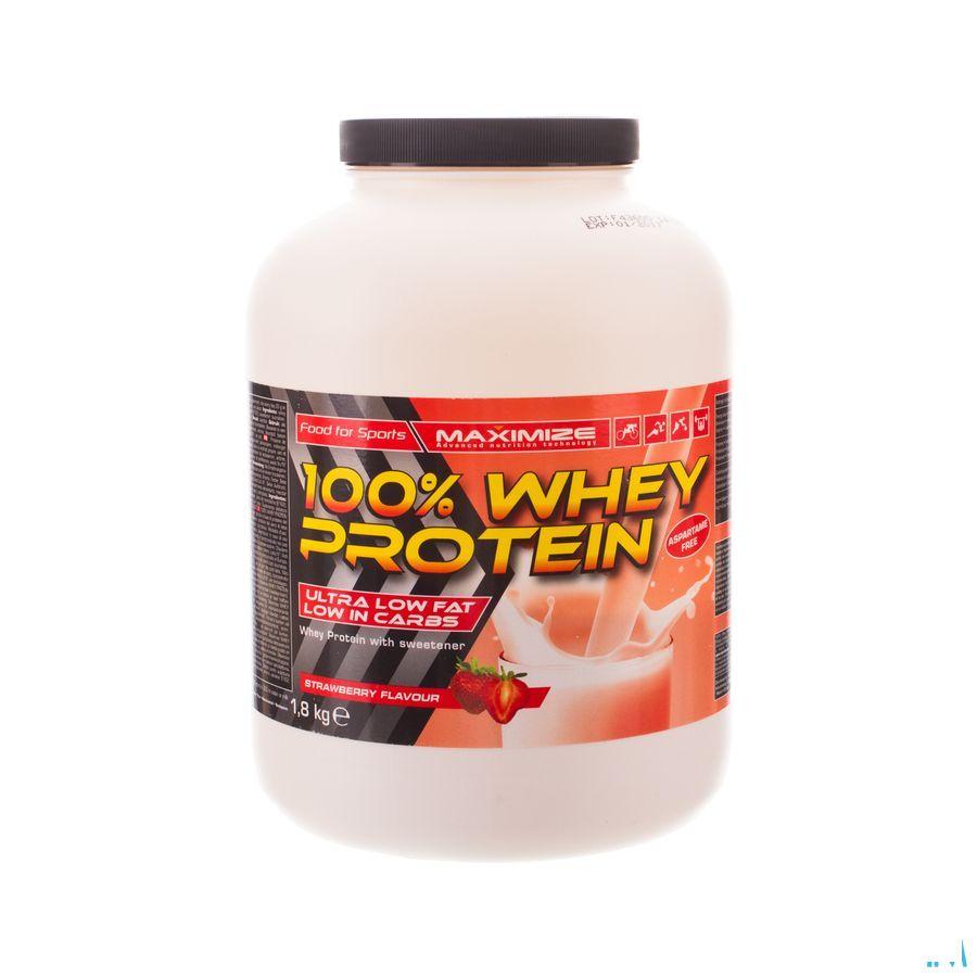 Mass Gainer Aardbei Poeder 1,3kg