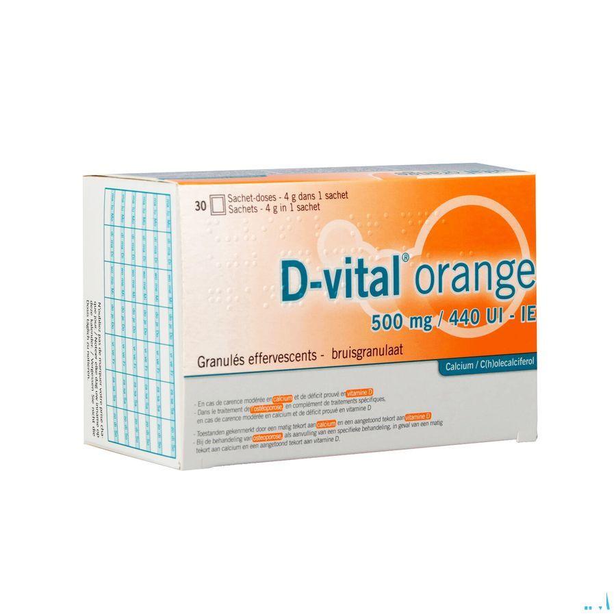 D Vital 500/440 Sachets 30  -  Will Pharma