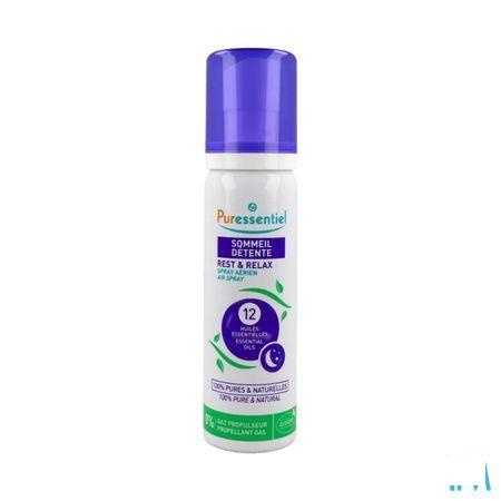 Puressentiel Sommeil Detente Spray 12 Huile Essentielle 75 ml  -  Puressentiel
