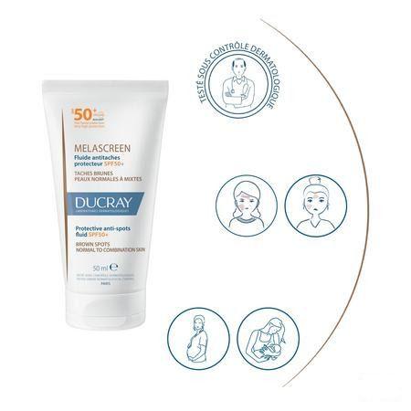 Ducray Melascreen Fluide A/Pigmentvlek Ip50+ 50 ml