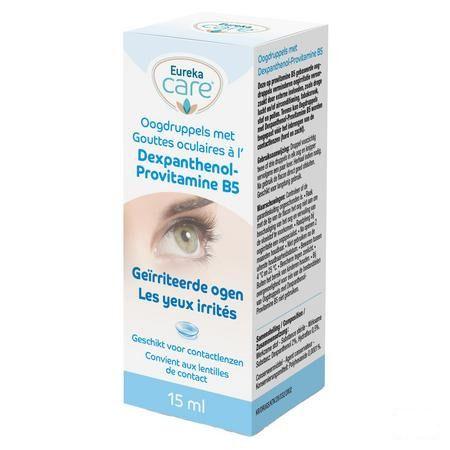 Eureka Care Oogdr.Irrit.Ogen Dexpanth.Prov.B5 15 ml  -  Eureka Pharma