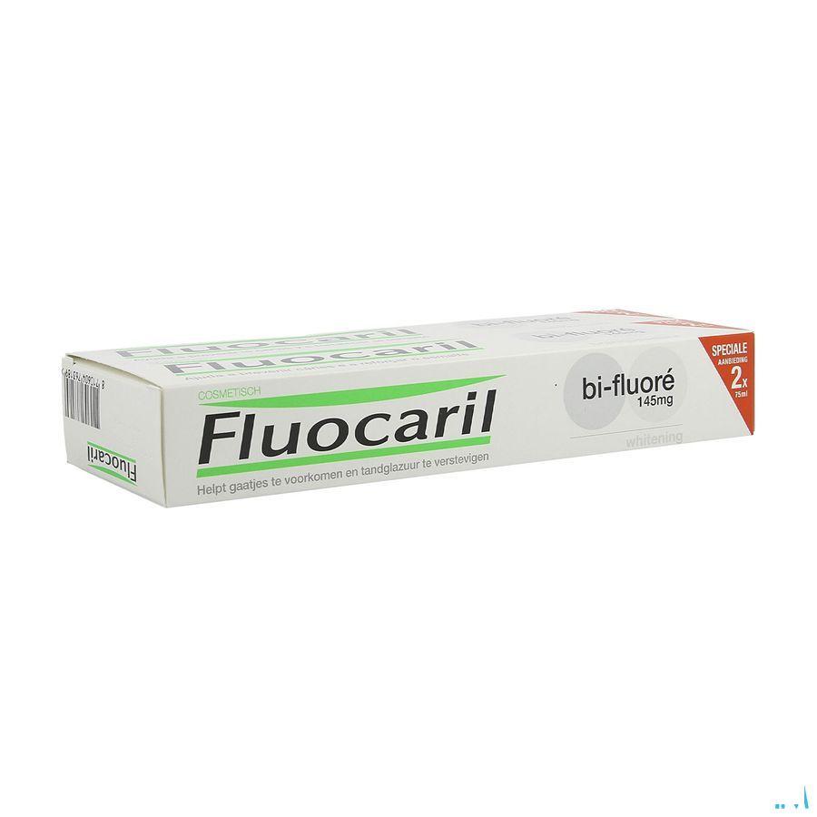 Fluocaril Tandpasta Bi-Fluore 145 White 2 x 75 ml