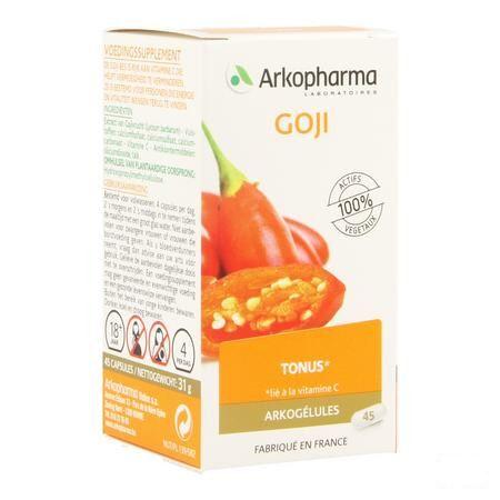 Arkogelules Goji Capsule 45  -  Arkopharma