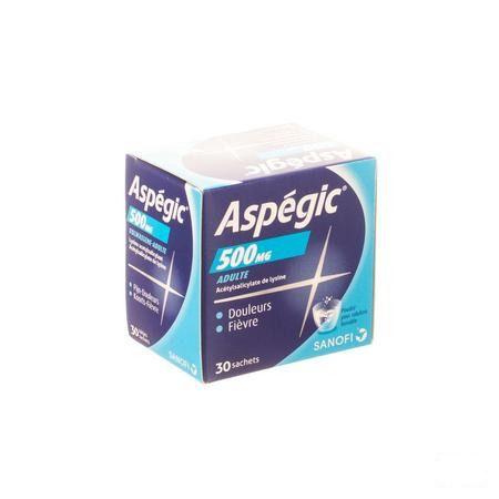 Aspegic 500 Pulv 30x 500 mg