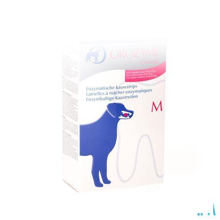 Orozyme Canine M Kauwstrip Enzym.hond 10-30Kg 141 gr  -  Ecuphar