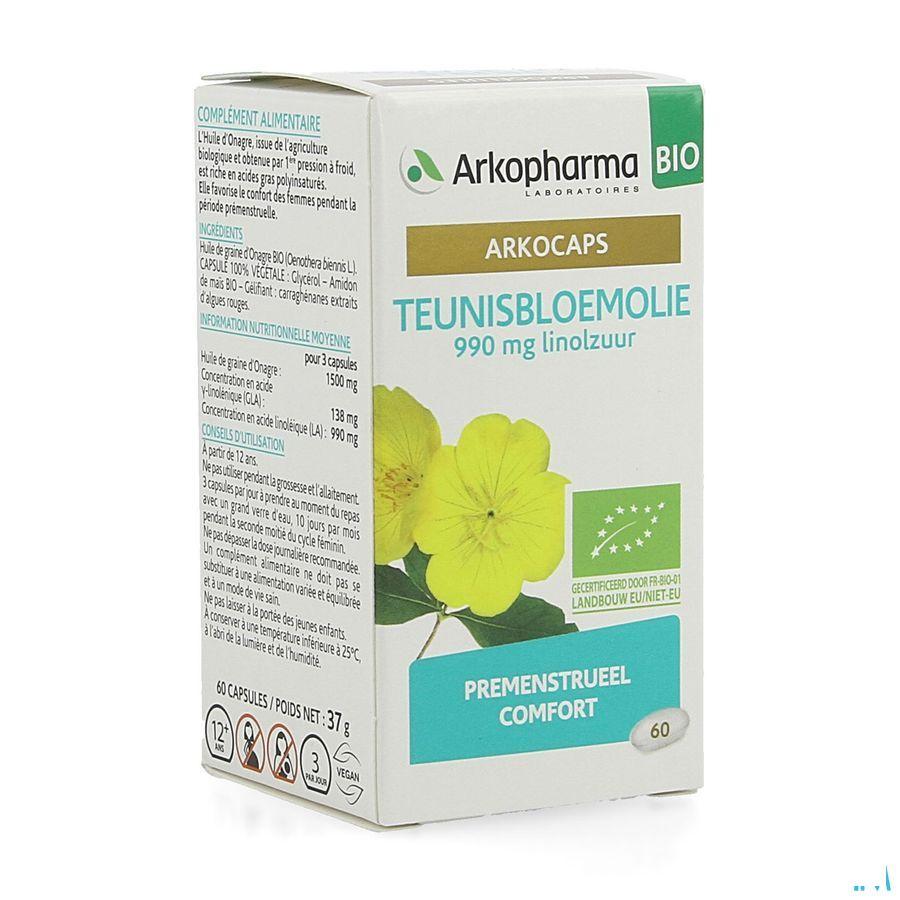 Arkocaps Teunisbloemolie Bio 60 Capsule  -  Arkopharma