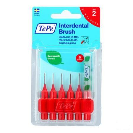 Tepe Interdental Brush 0,50mm Red 6 