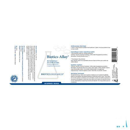 Biotics-Allay 120 capsules  -  Energetica Natura