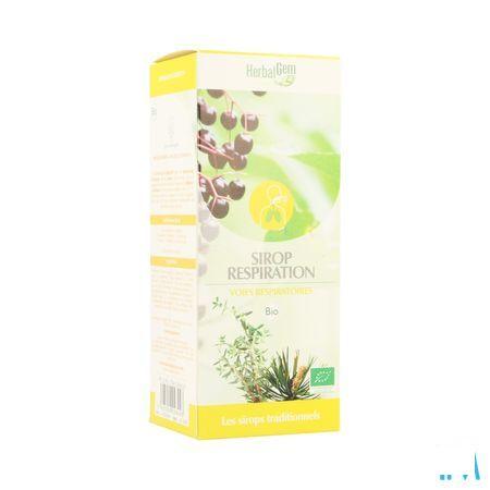 Herbalgem Siroop Ademhaling Bio Kind-volw 150 ml  -  Herbalgem