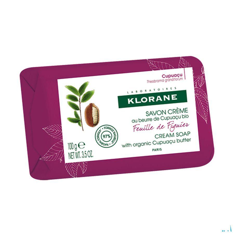 Klorane Lichaam Zeep Creme Essentiele Olie Vijg 100 gr