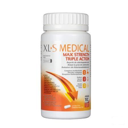 Xls Medical Maximum Strength Comprimes 120