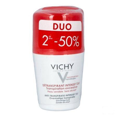 Vichy Deo Transp. Exc Stress Resist Rol Duo 2x50 ml  -  Vichy