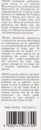 Treovis Lubrifierende Oogoplossing 10 ml