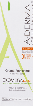 Aderma Exomega Defi Creme Tube 50 ml  -  Aderma