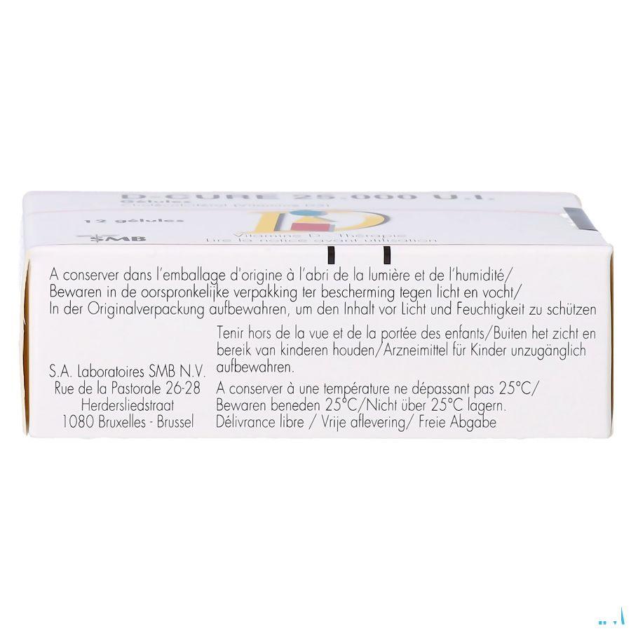 D Cure 25000UI Gelules 12