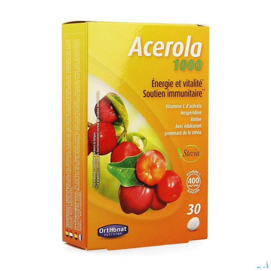 Acerola 1000 Tabletten 30 Orthonat  -  Trenker
