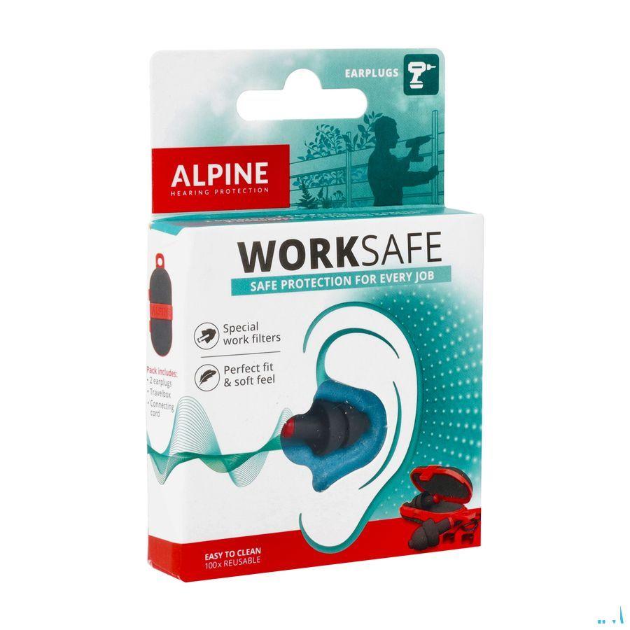 Alpine Worksafe Oordoppen 1p