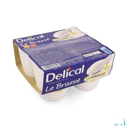Delical Le Brasse Vanille 4x200 Gr  -  Bs Nutrition