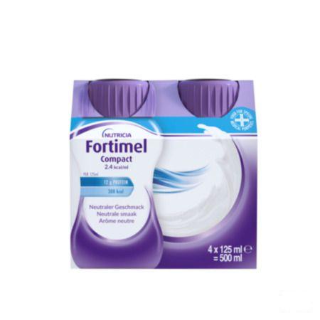 Fortimel Compact 2.4Kcal Neutraal 4X125 ml