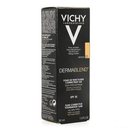 Vichy Fdt Dermablend Fluide 55 Bronze 30 ml  -  Vichy