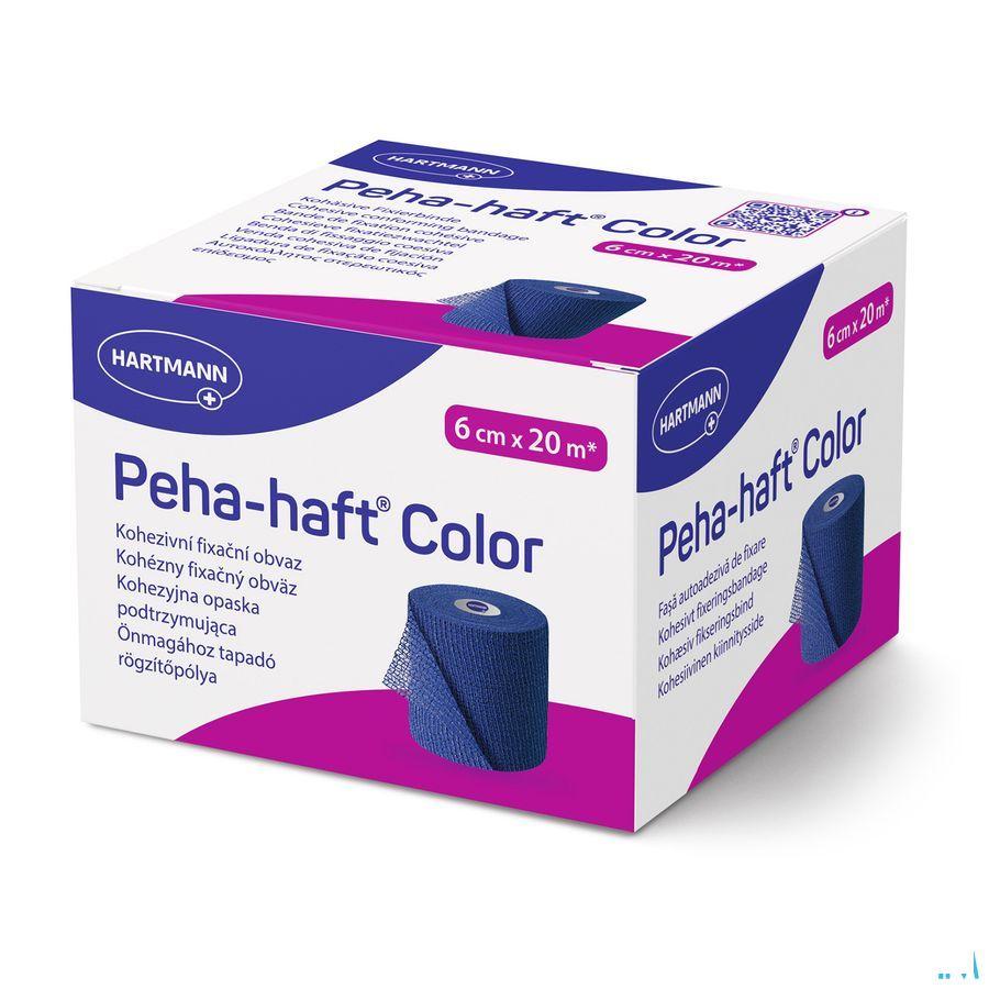 Peha Haft Col.Z/Lat.Blauw 6Cmx20M 1 9324732  -  Hartmann