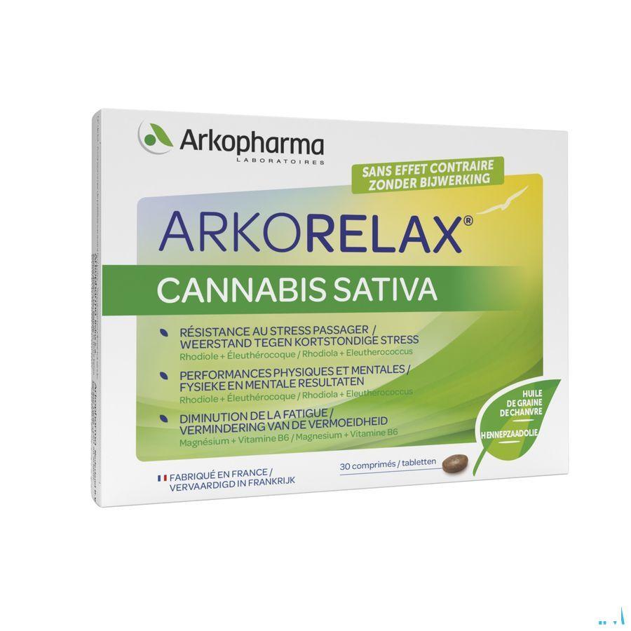 Arkorelax Stress Control Cannabis Sativa Comp 30